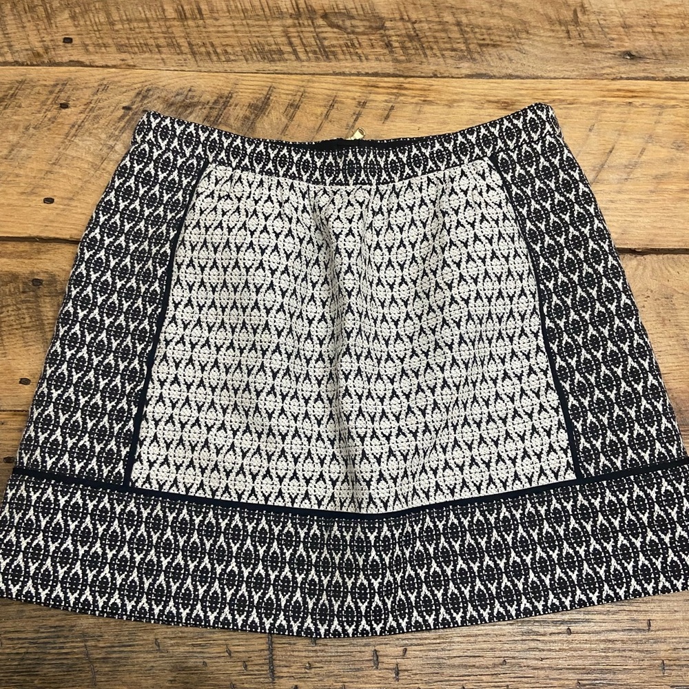 J. Crew Textured Block Print Mini Skirt - image 2